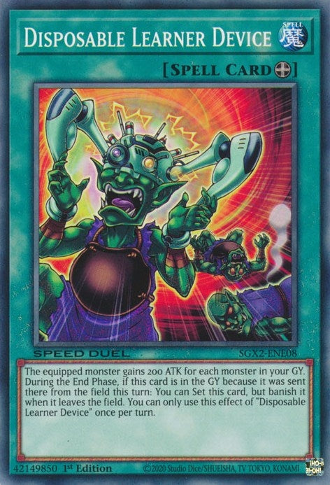 Disposable Learner Device (SGX2-ENE08) [SGX2]