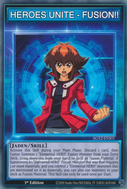 HEROES UNITE FUSION (SGX2-ENS01) [SGX2]
