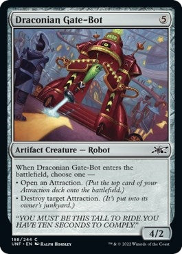 Draconian Gate Bot (188) [UNF]