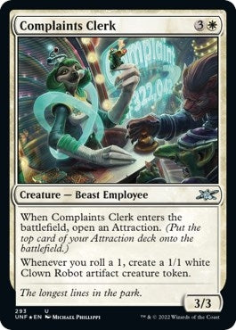 Complaints Clerk Galaxy Foil (293) [UNF]