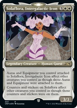 Solaflora Intergalactic Icon Showcase Galaxy Foil (497) [UNF]