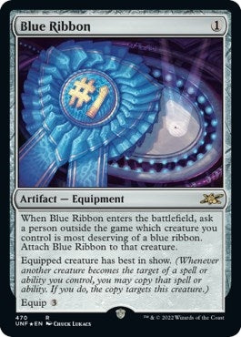 Blue Ribbon Galaxy Foil (470) [UNF]