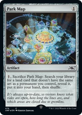 Park Map Galaxy Foil (476) [UNF]