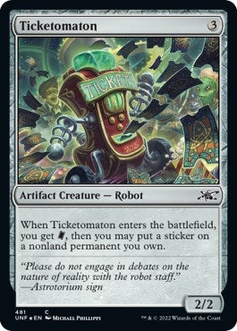 Ticketomaton Galaxy Foil (481) [UNF]
