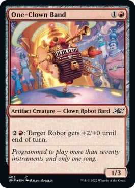 One Clown Band Galaxy Foil (403) [UNF]