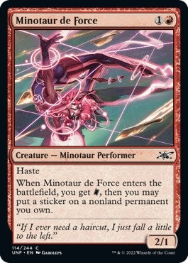 Minotaur de Force [Unfinity]