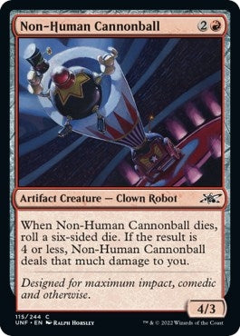 Non Human Cannonball (115) [UNF]