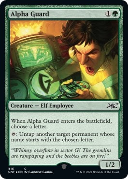 Alpha Guard Galaxy Foil (415) [UNF]