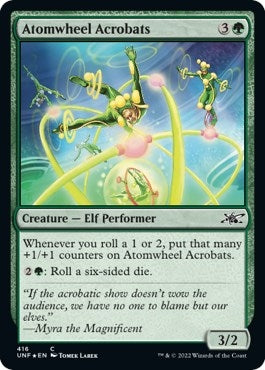 Atomwheel Acrobats Galaxy Foil (416) [UNF]