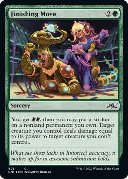 Finishing Move Galaxy Foil (425) [UNF]