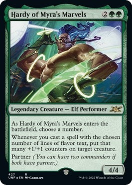 Hardy of Myras Marvels Galaxy Foil (427) [UNF]