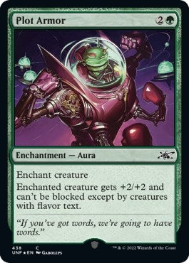 Plot Armor Galaxy Foil (438) [UNF]