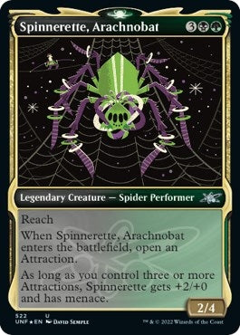 Spinnerette Arachnobat Showcase Galaxy Foil (522) [UNF]
