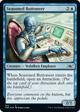 Seasoned Buttoneer Galaxy Foil (344) [UNF]