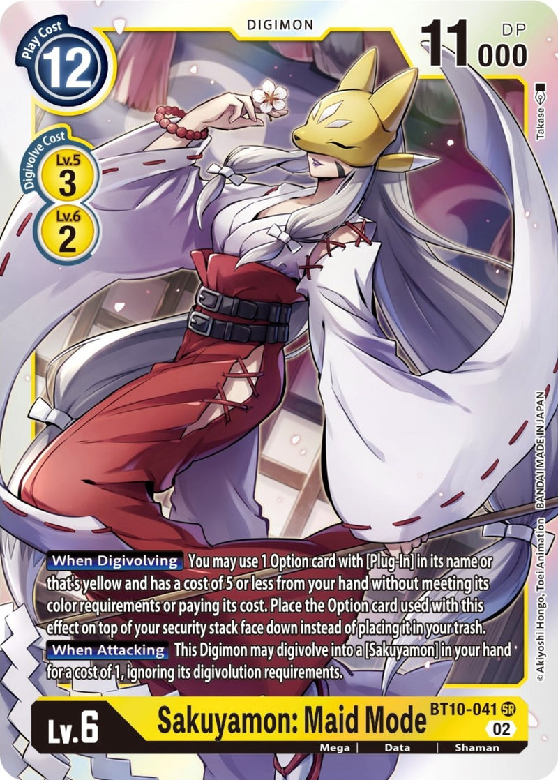 Image for Sakuyamon: Maid Mode [Xros Encounter]