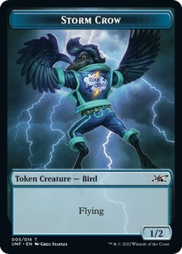 Storm Crow Token (5) [UNF]