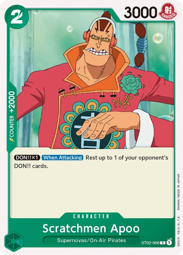 Scratchmen Apoo (ST02-008) [ST-02]