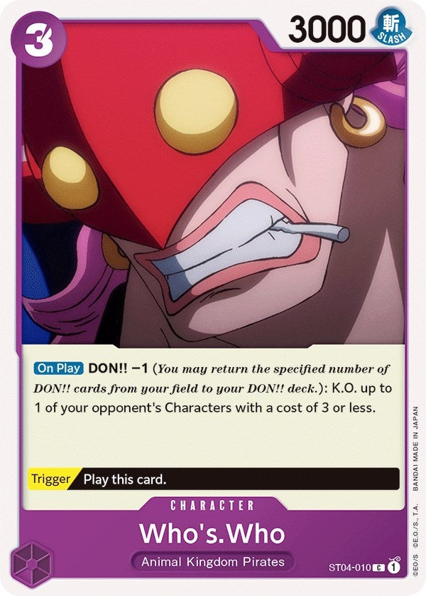 Who's.Who (ST04-010) [ST-04]