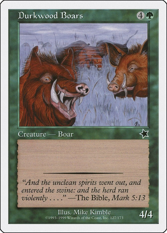 Durkwood Boars (127) [S99]