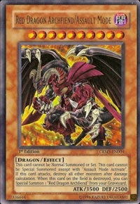 Red Dragon Archfiend Assault Mode (CRMS-EN004) [CRMS]