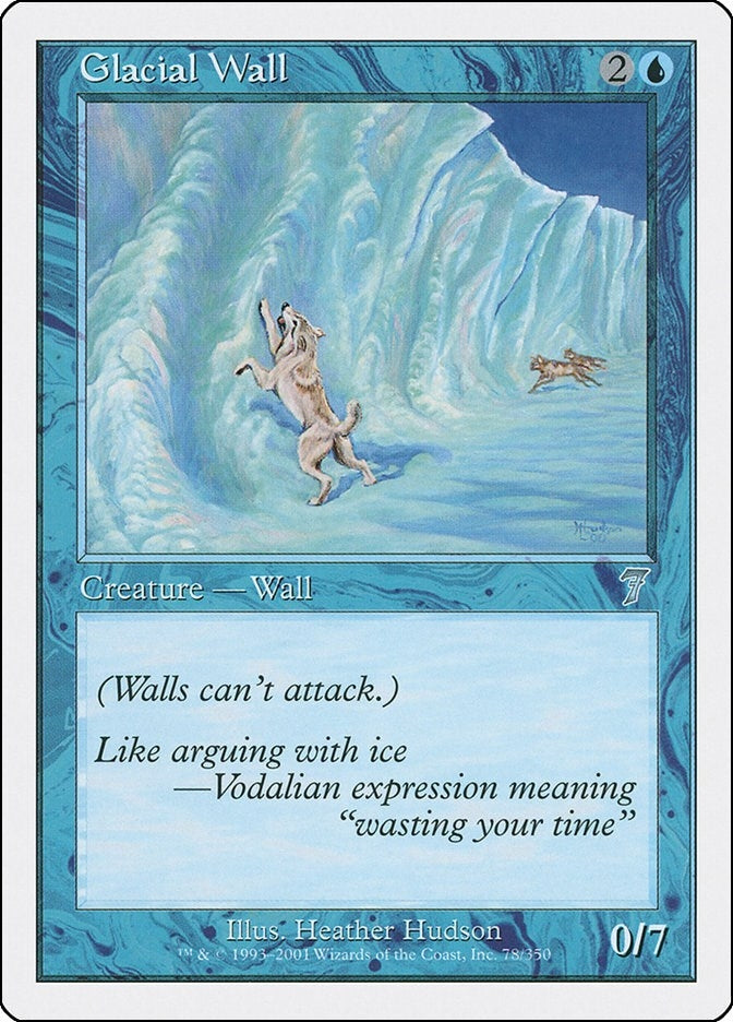 Glacial Wall [Seventh Edition]