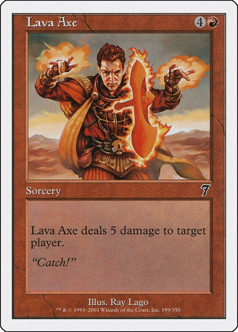 Lava Axe [Seventh Edition]
