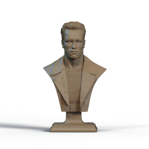 Terminator Resin Bust - view 1