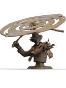Inspector Gadget Resin Bust - view 1