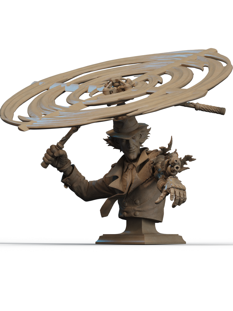 Inspector Gadget Resin Bust - view 1
