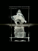 Marvel-Inspired 3D Laser Engraved Crystal – K9 Optical Glass Collectible Display