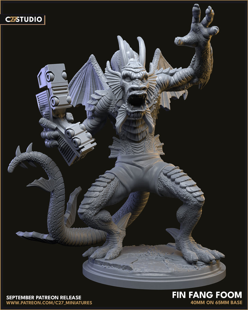 Fin Fang Foom - Marvel MCP-Compatible Resin Miniature