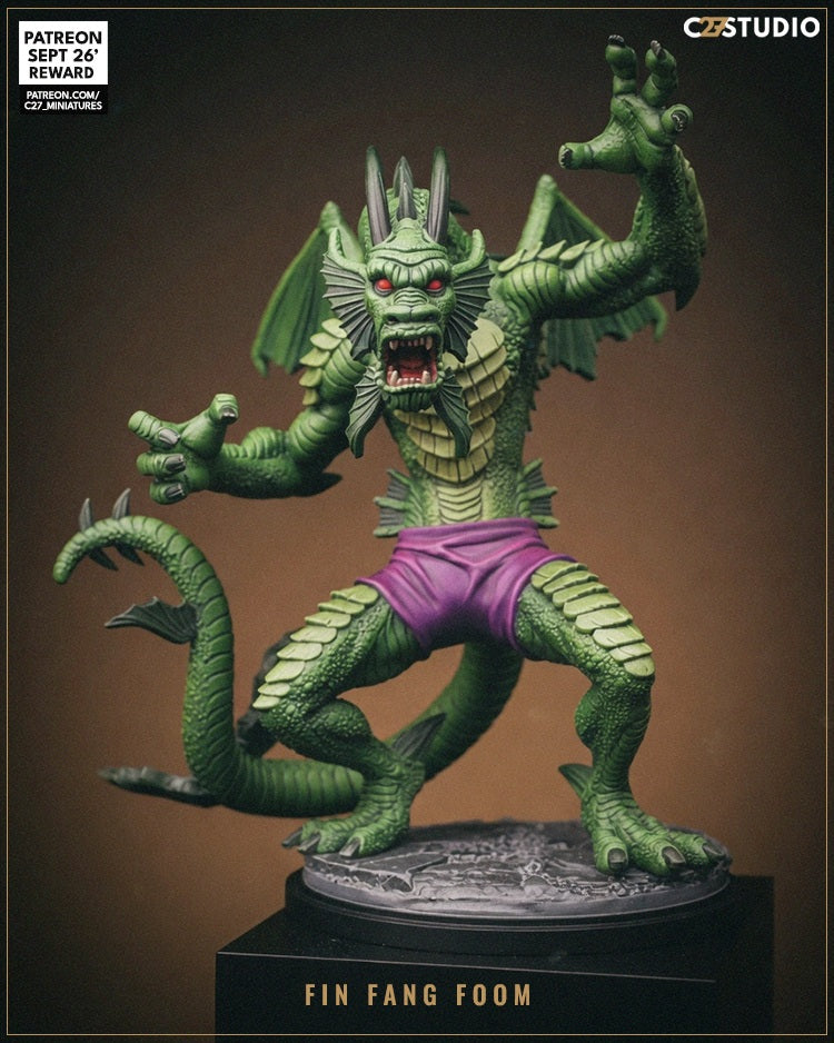 Fin Fang Foom - Marvel MCP-Compatible Resin Miniature