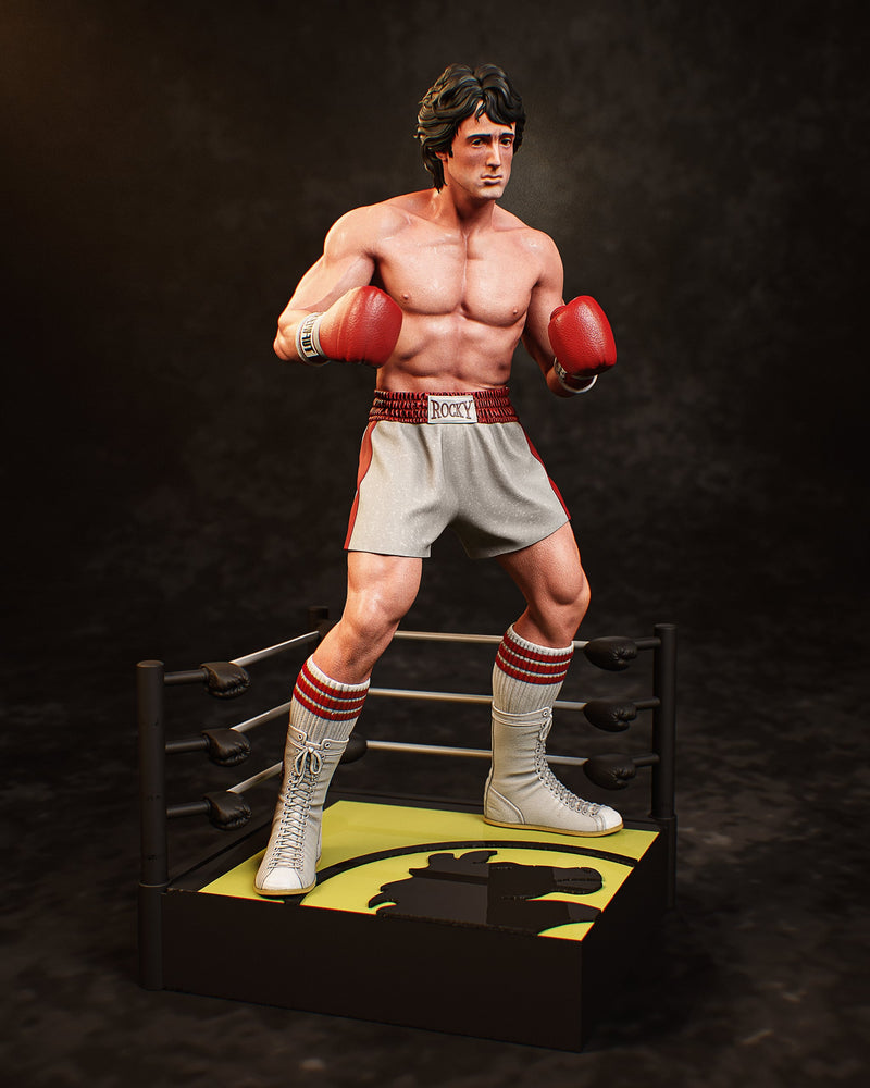 Rocky Balboa Resin Statue - view 4
