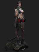 Quiet Resin Statue - view 5