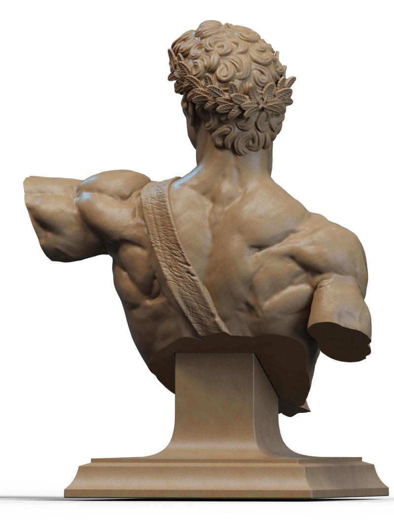 Apolo Resin Bust - view 3