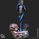 X-23 Resin Statue - view 5