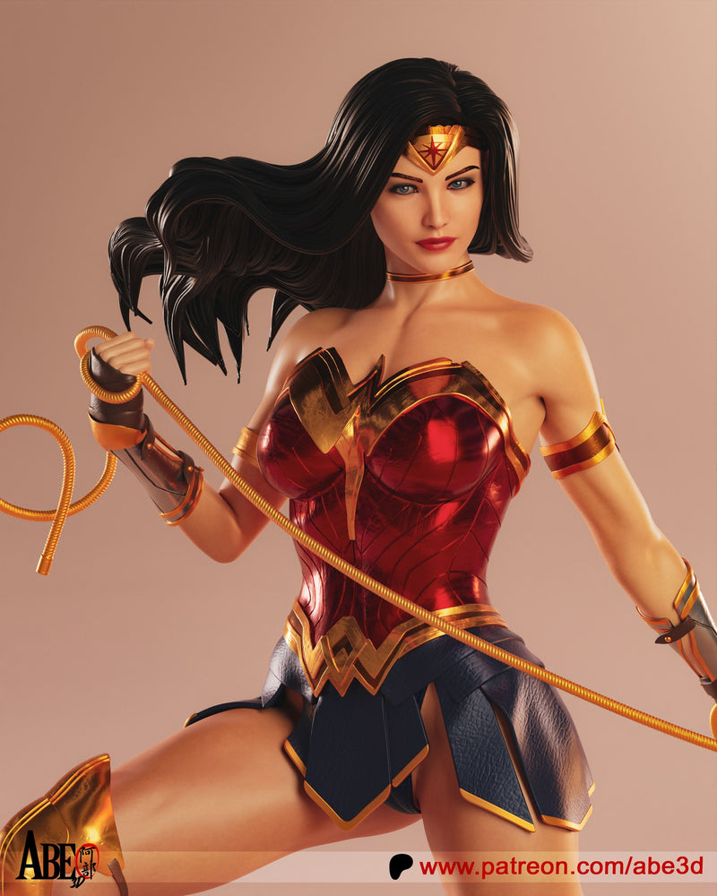 Wonder Woman Resin Statue - view 4