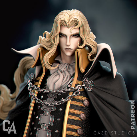 Alucard Resin Statue - Design 1 - view 1