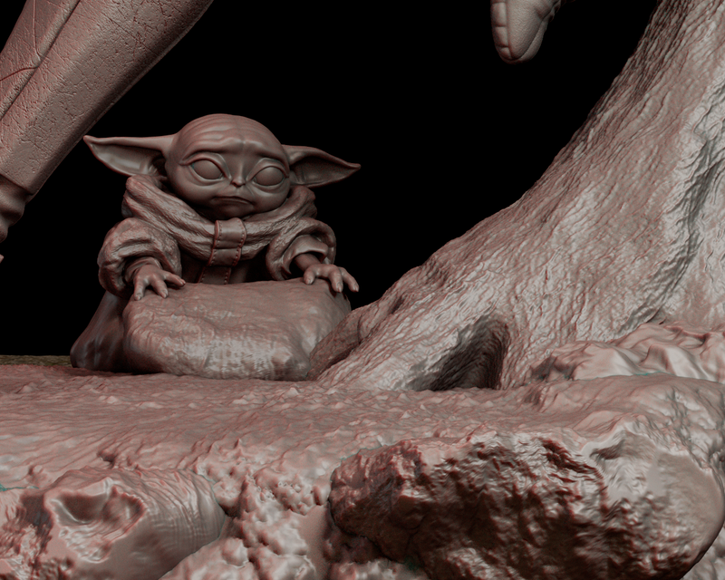 Ahsoka Tano Resin Statue - view 6