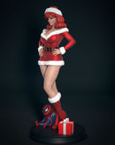 Mary Jane Mrs. Claus Resin Statue - view 6