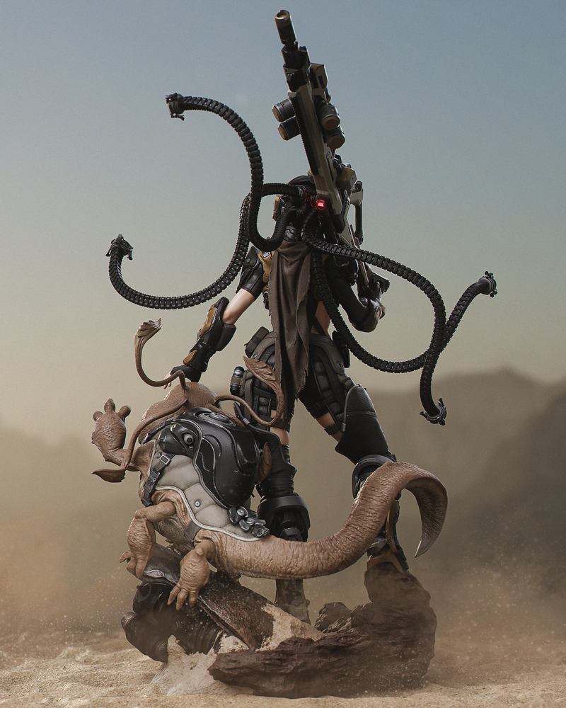 Kyla Resin Statue - view 7