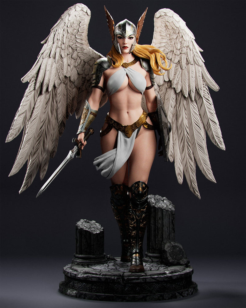 Brynhildr Valkyrie Resin Statue - view 2