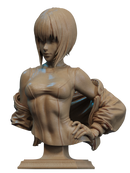 Motoko Kusanagi Resin Bust - view 2