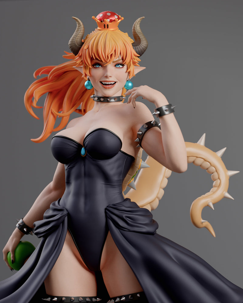 Bowsette Resin Statue - view 4