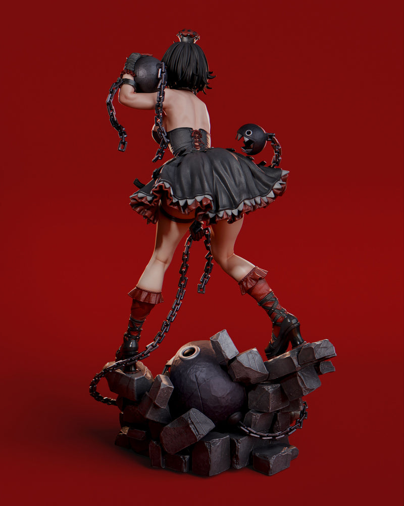 Chompette Resin Statue - view 3