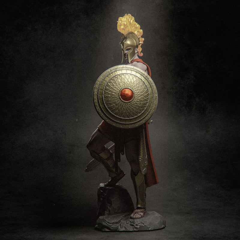 Ares Resin Statue - view 4