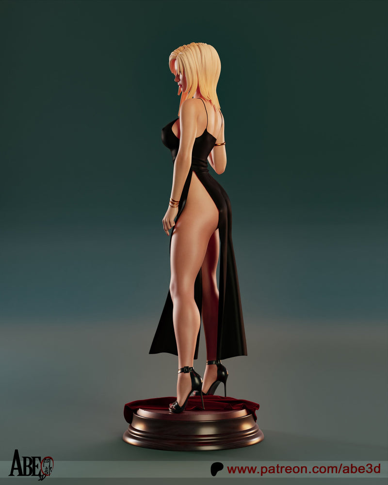 Aya Brea Resin Statue - view 2