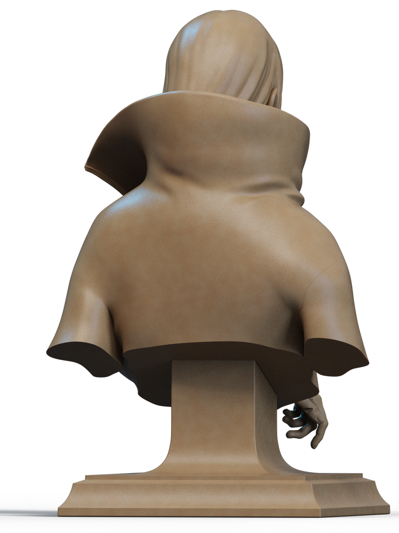 Itachi Resin Bust - view 3