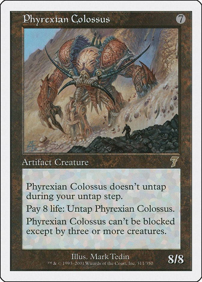 Phyrexian Colossus [Seventh Edition]