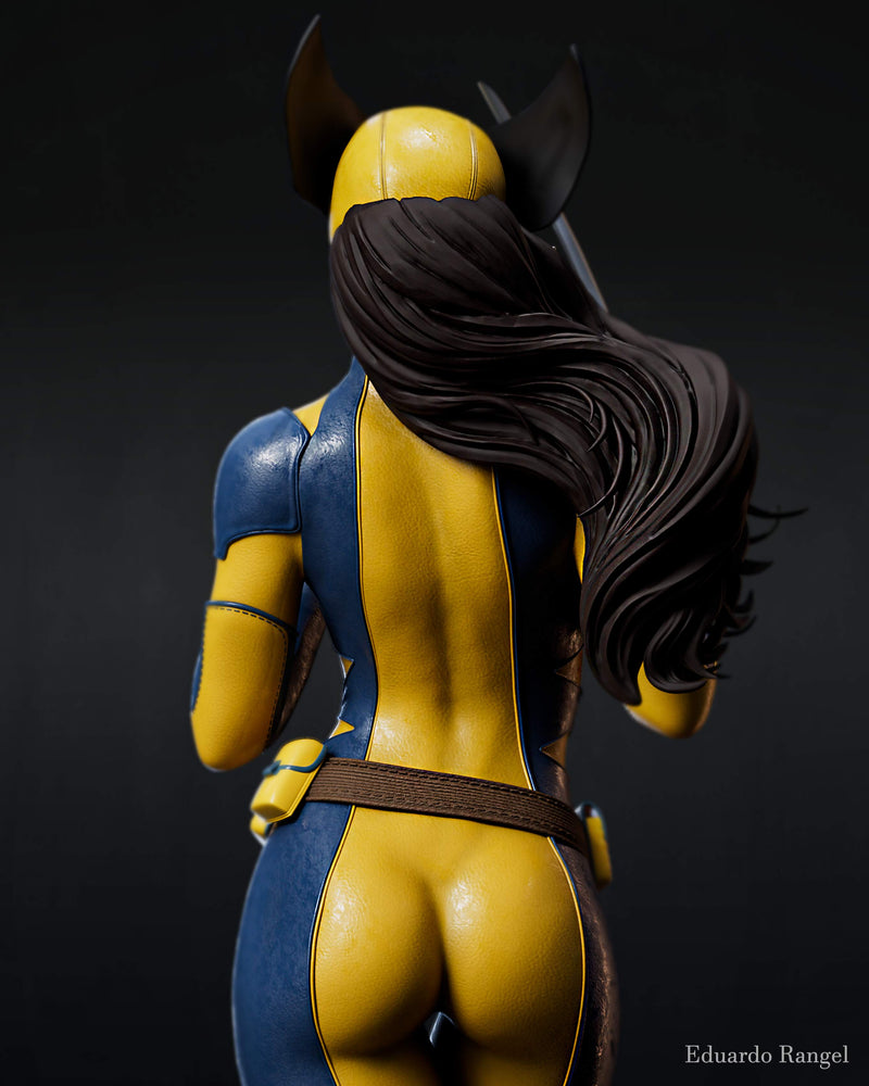 Laura Kinney Wolverine Resin Statue - view 6